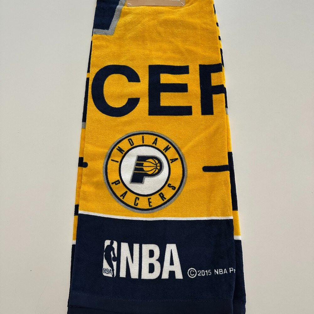 NBA Indiana Pacers Beach Towel Official Licensed Logo 30” X 60” Brand New 2015